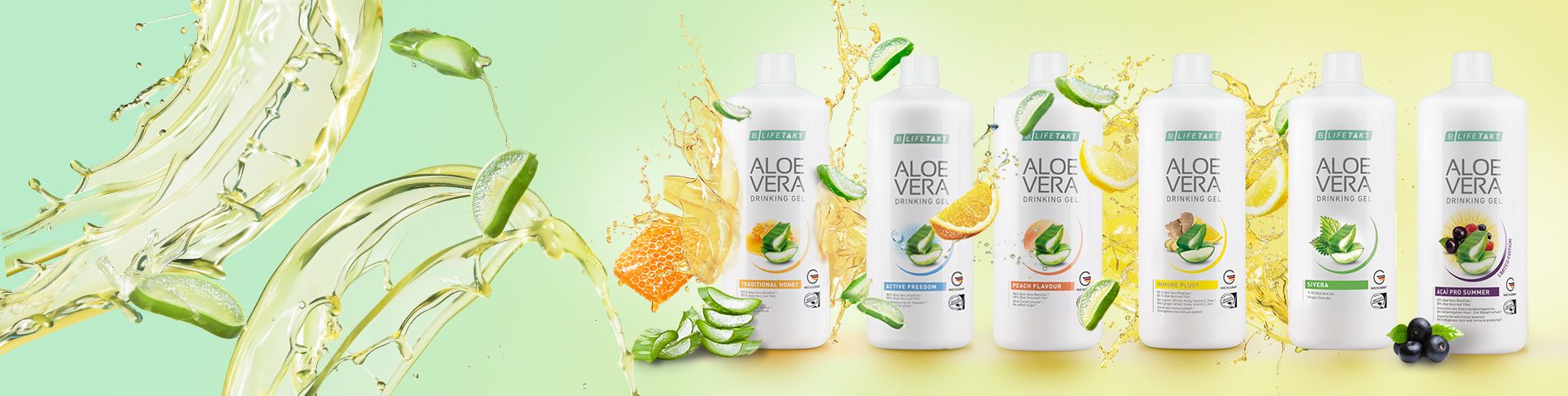 Питьевые гели Алоэ Вера